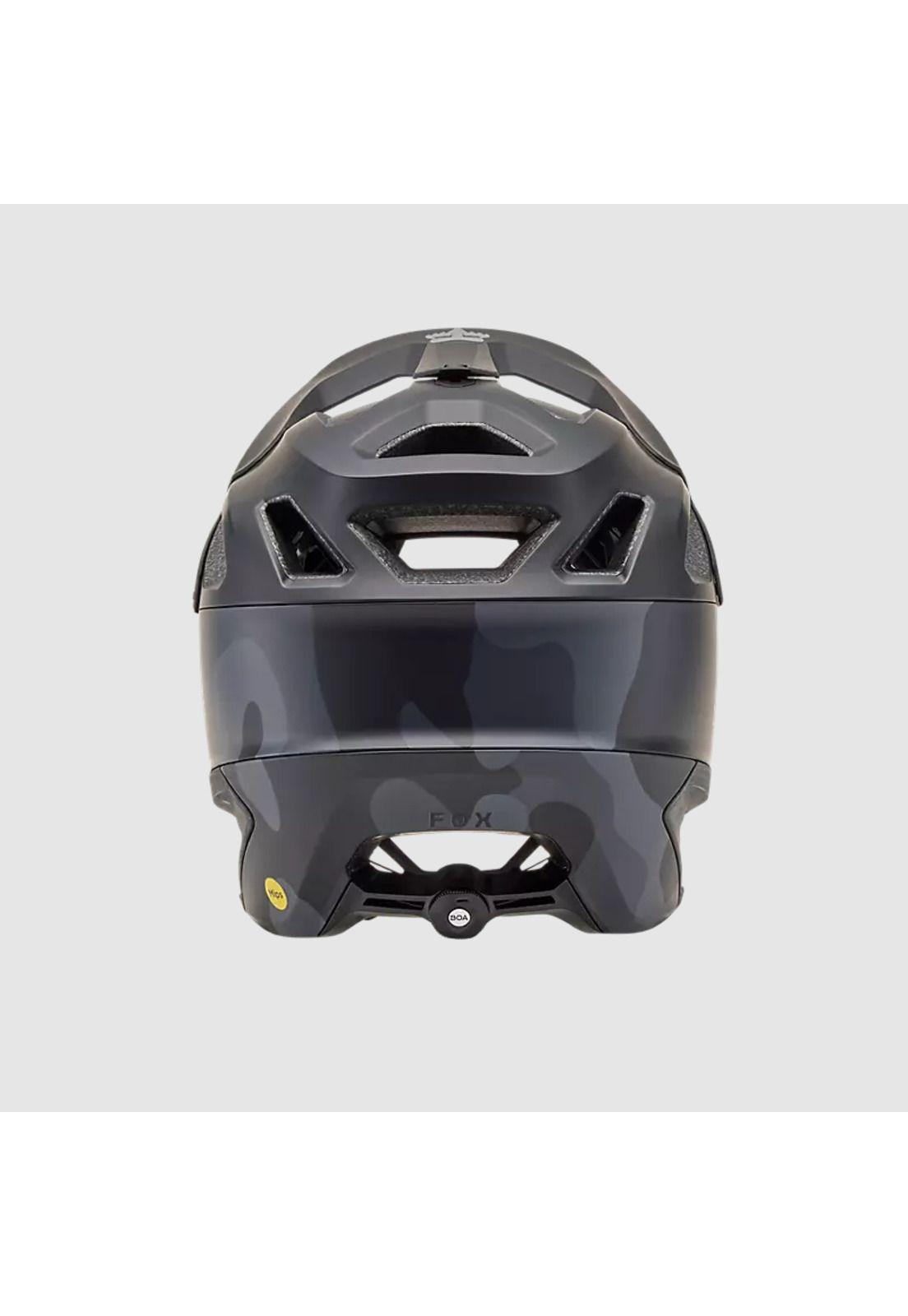 Casco Bicicleta New Dropframe Pro Negro Camo Fox-4