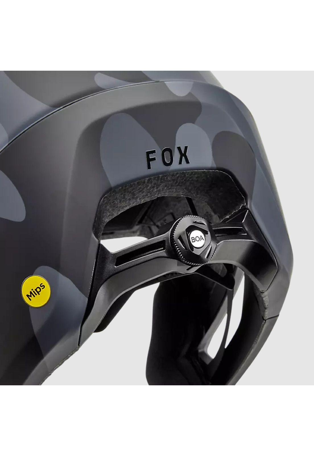 Casco Bicicleta New Dropframe Pro Negro Camo Fox-6