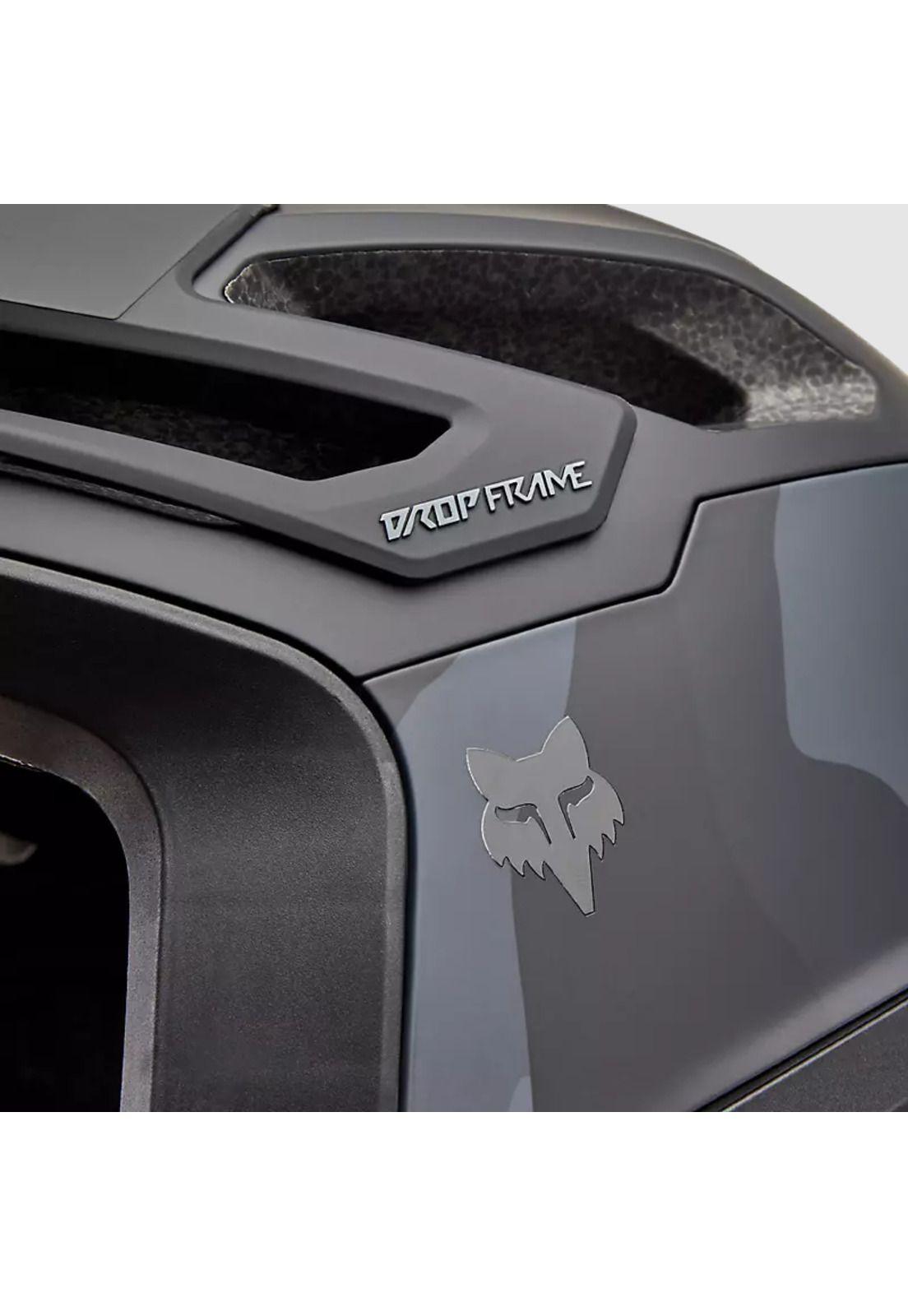 Casco Bicicleta New Dropframe Pro Negro Camo Fox-8