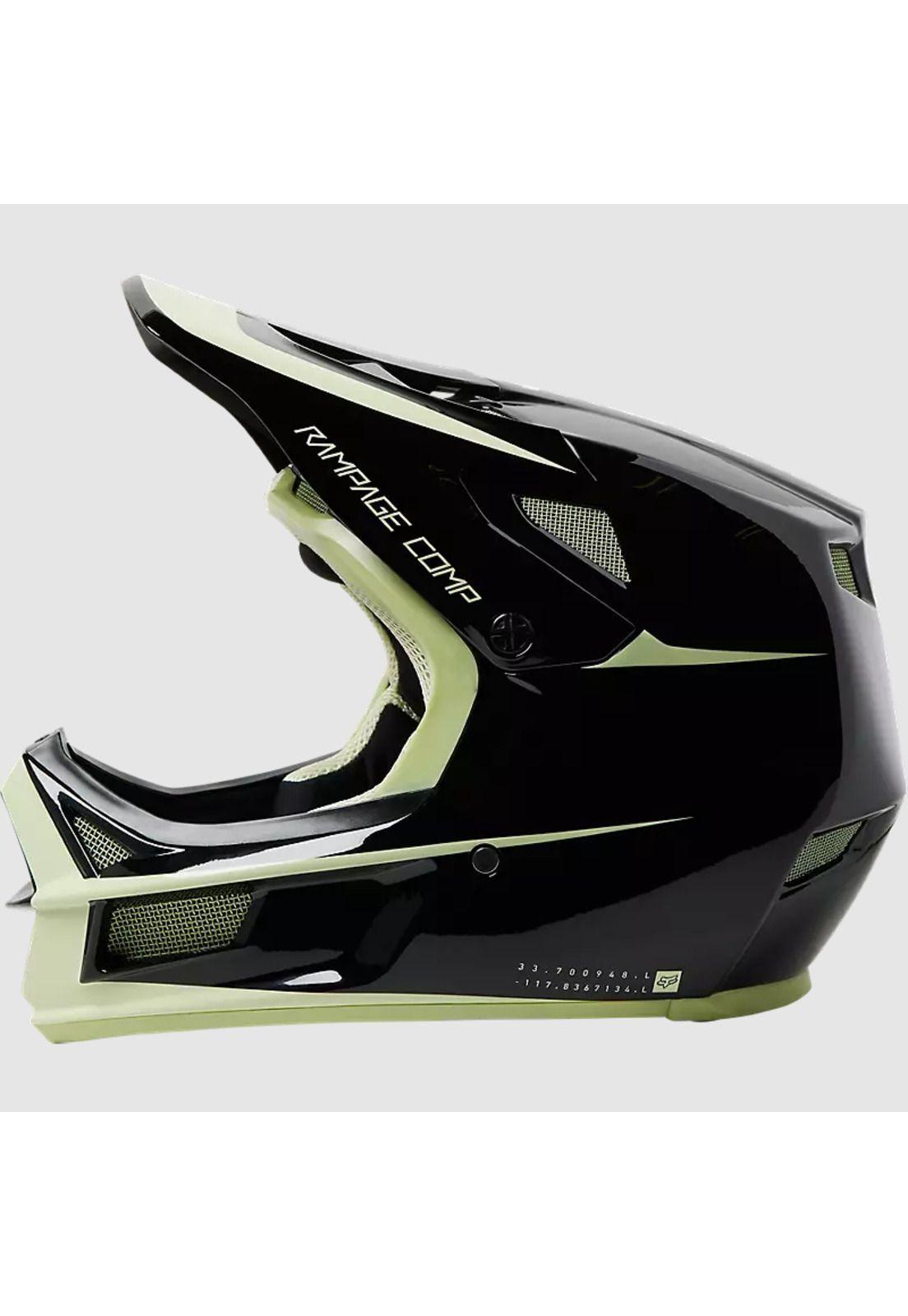 Casco Bicicleta Rampage Comp Stohn Negro Fox-2