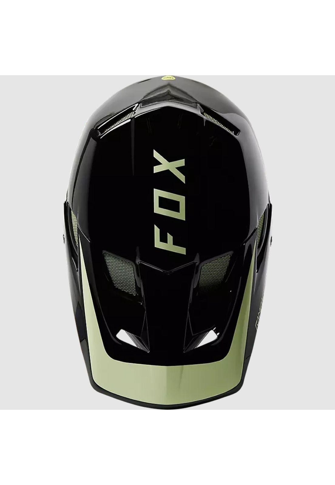 Casco Bicicleta Rampage Comp Stohn Negro Fox-3