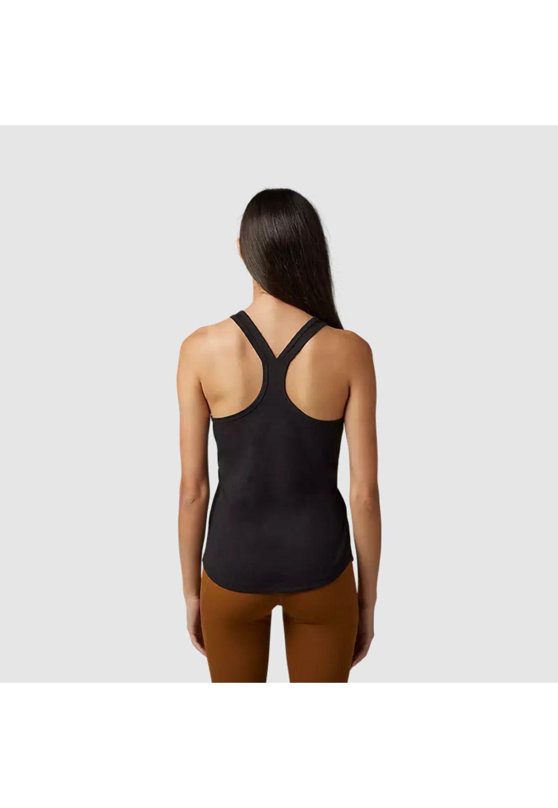 Polera Lifestyle Mujer Absolute Negro Fox-2