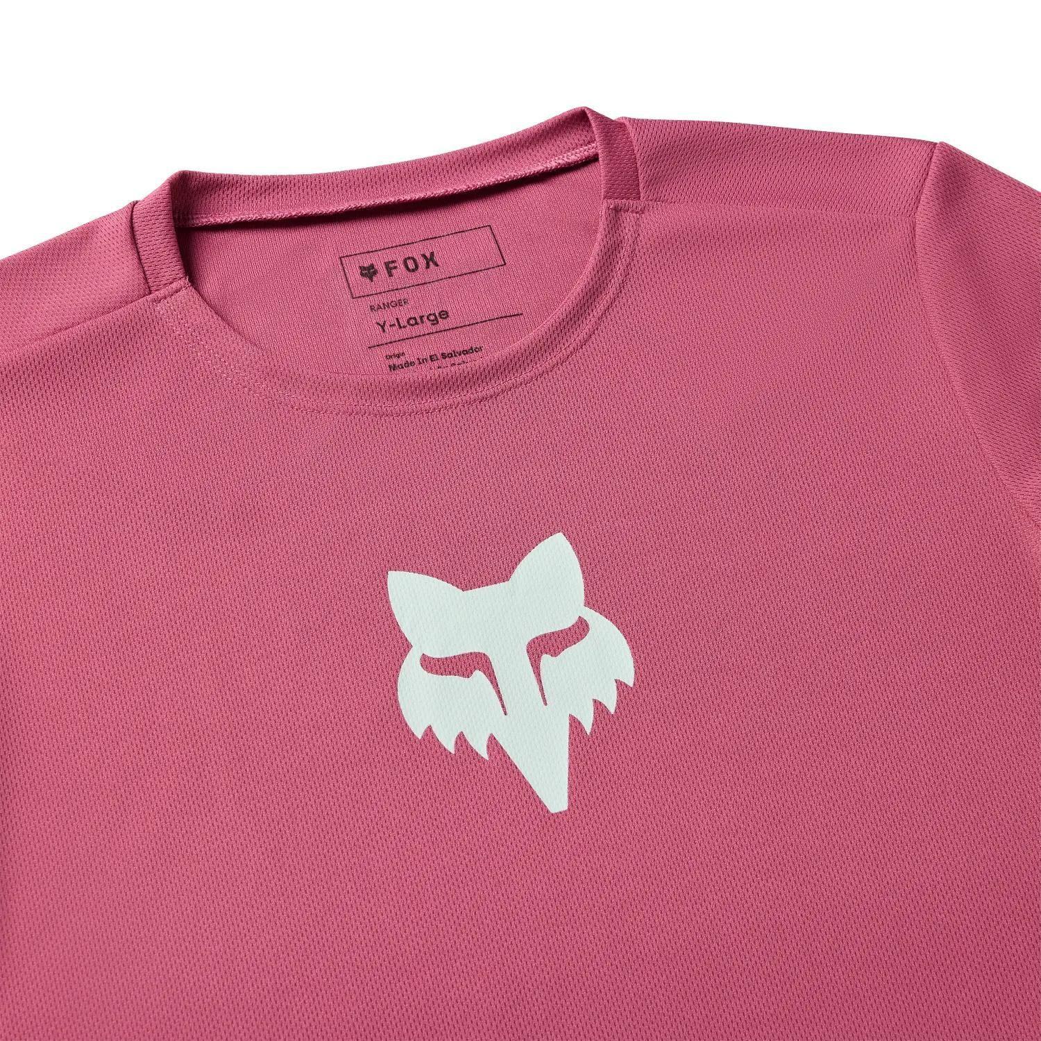 Polera Bicicleta Niño Ranger Rosa Fox-2