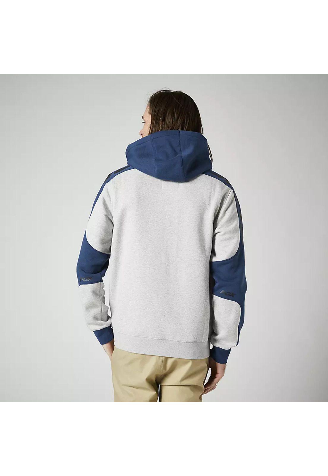 Poleron Lifestyle Karrera Gris Fox-1