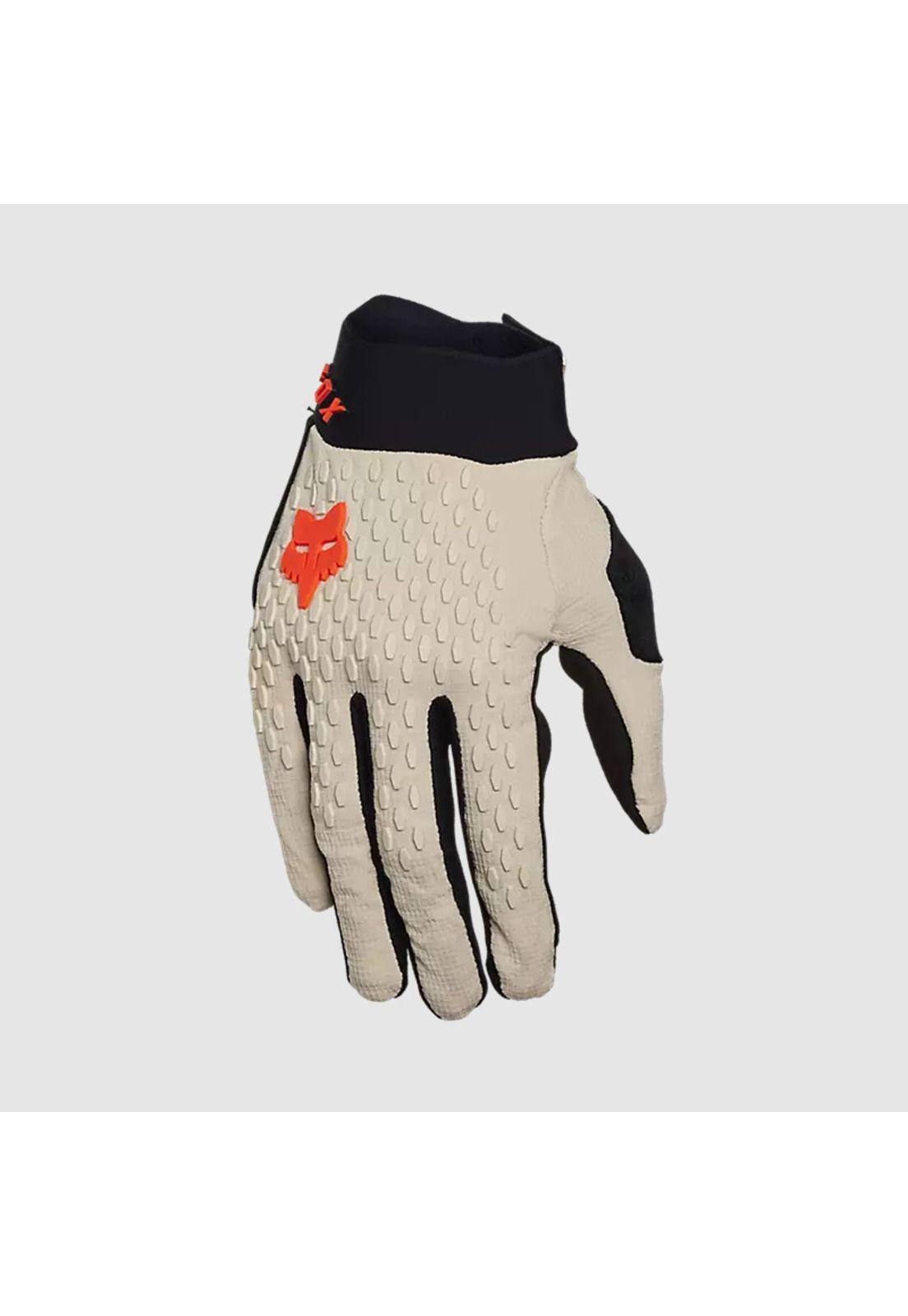 Guantes Bicicleta Defend Crema Fox-0