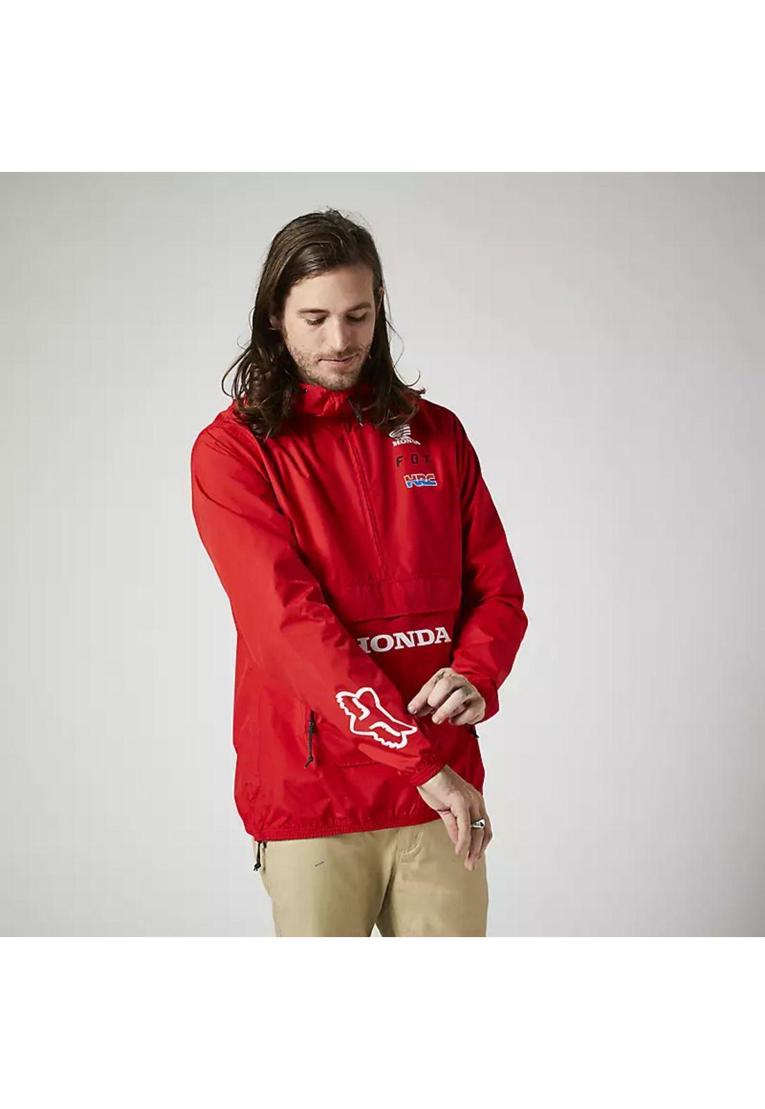 Chaqueta Lifestyle Honda Anorak Rojo Fox-2