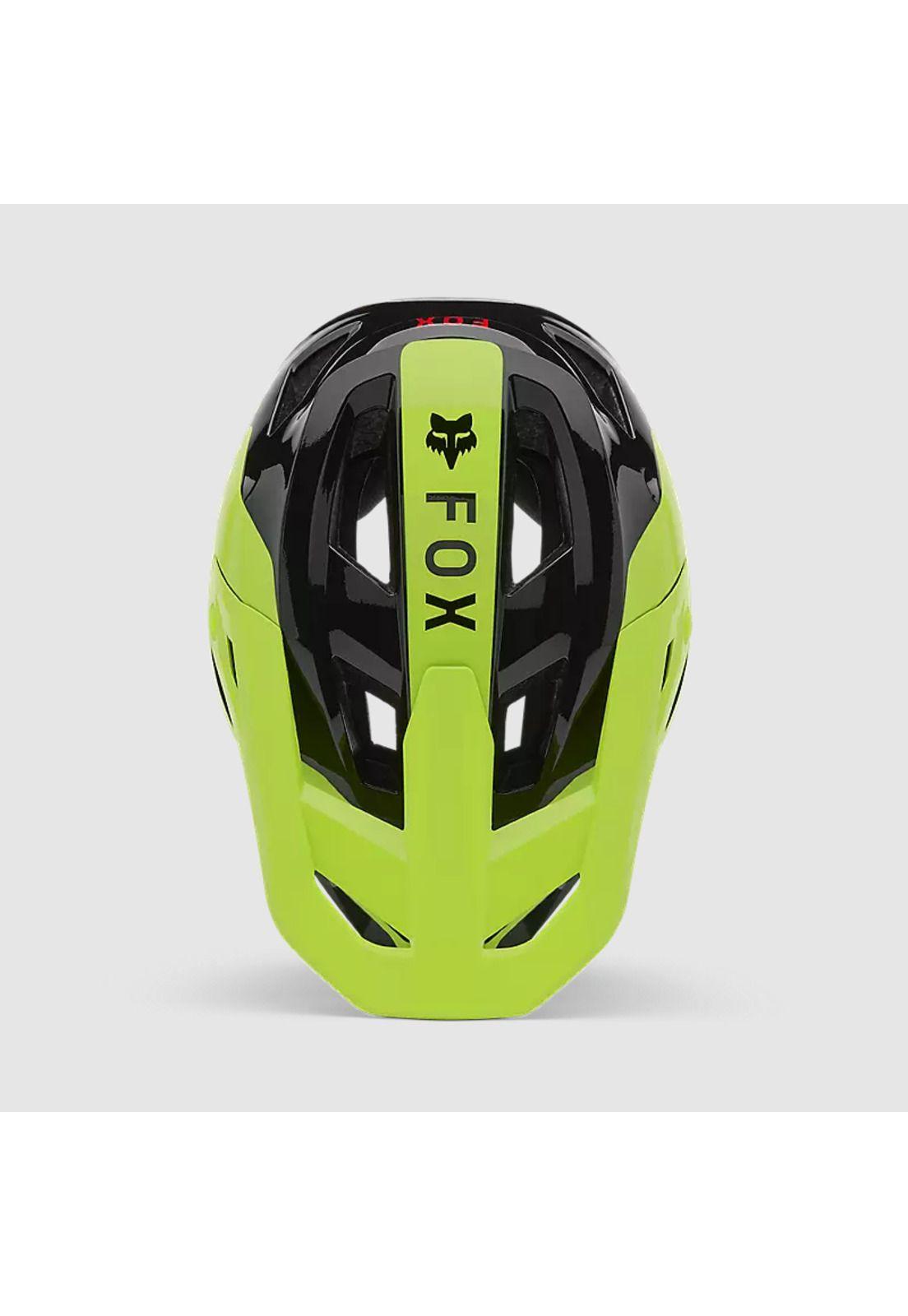 Casco Bicicleta Niño New Rampage Barge Amarillo Fox-3
