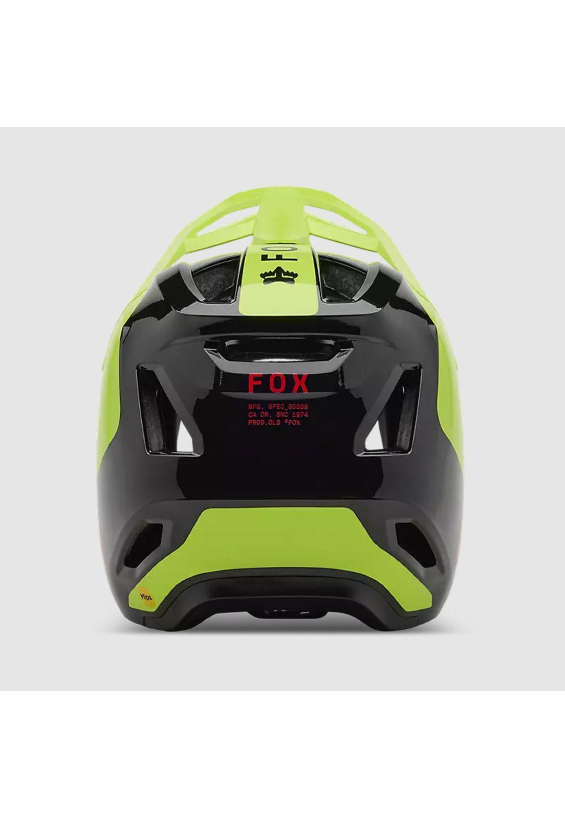Casco Bicicleta Niño New Rampage Barge Amarillo Fox-4