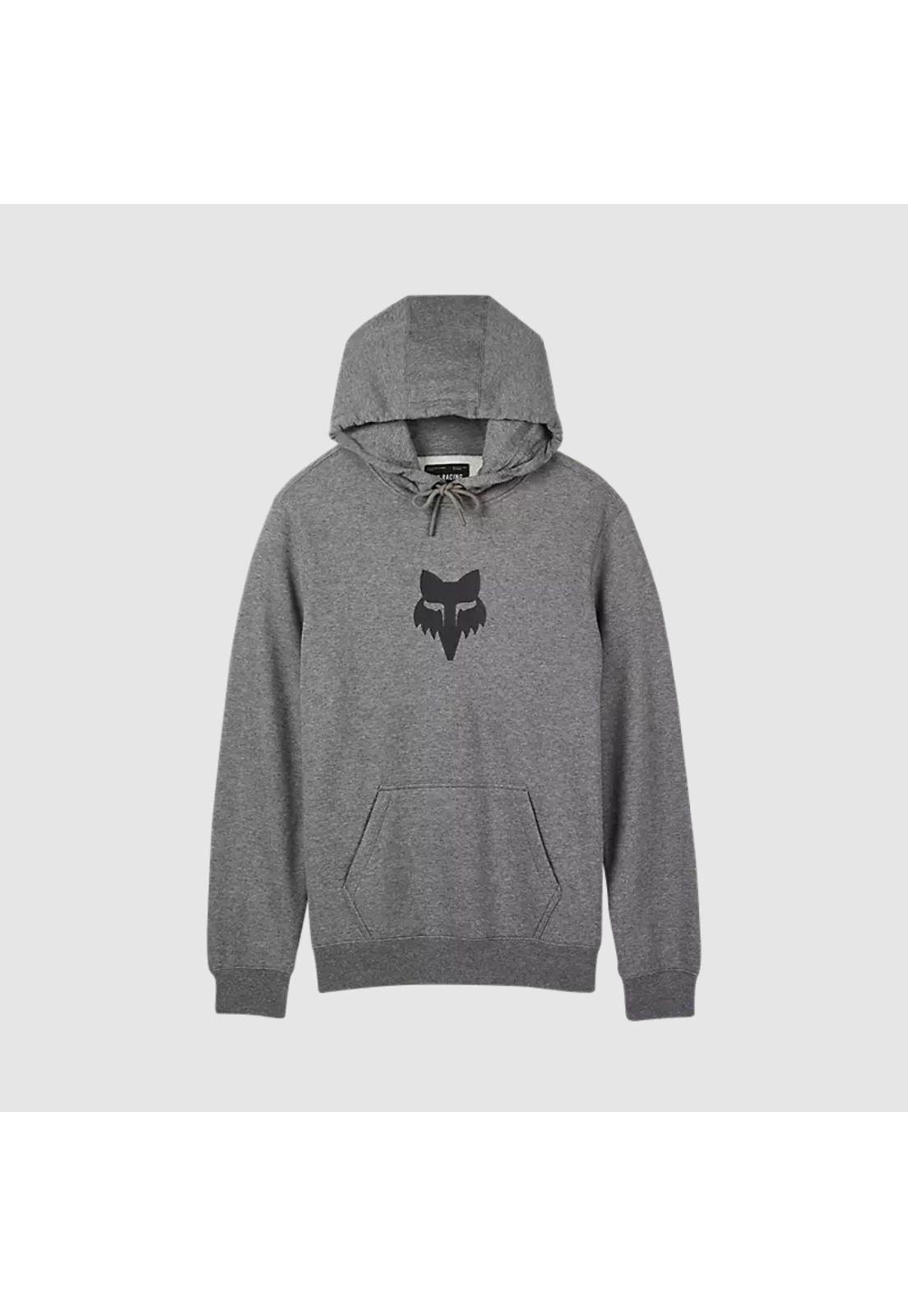 Poleron Lifestyle Canguro Fox Head Gris Fox-0