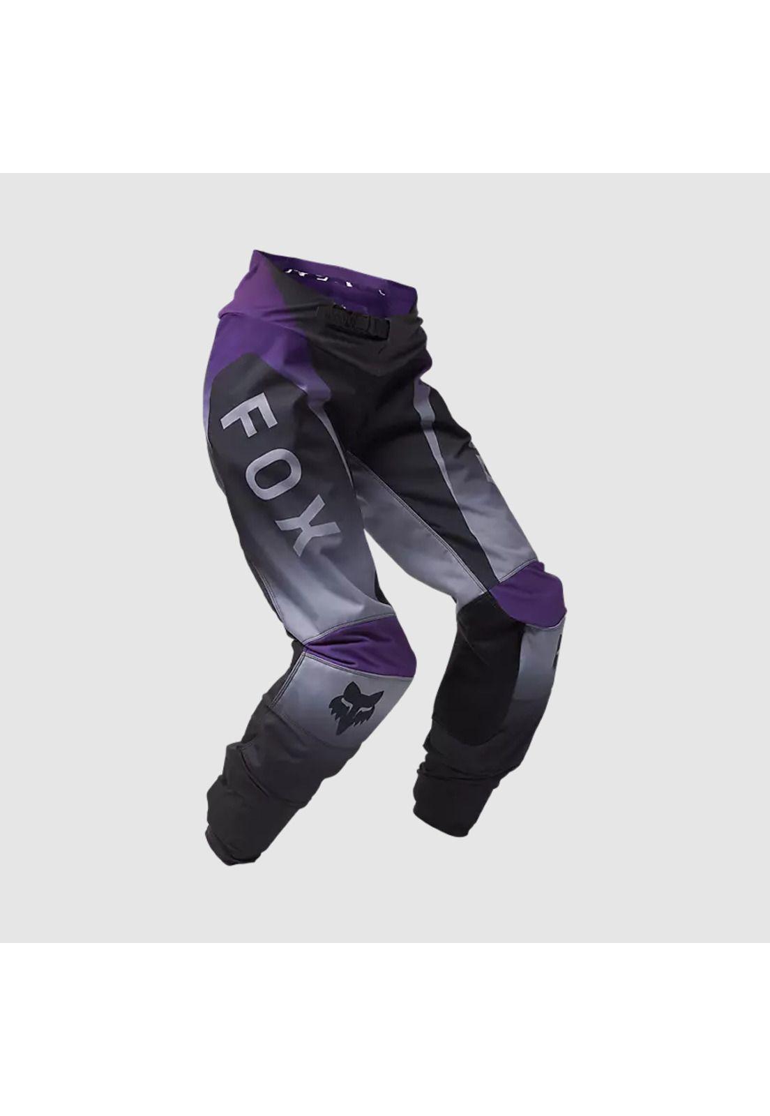 Pantalon Moto Mujer 180 Lean Morado Fox-0