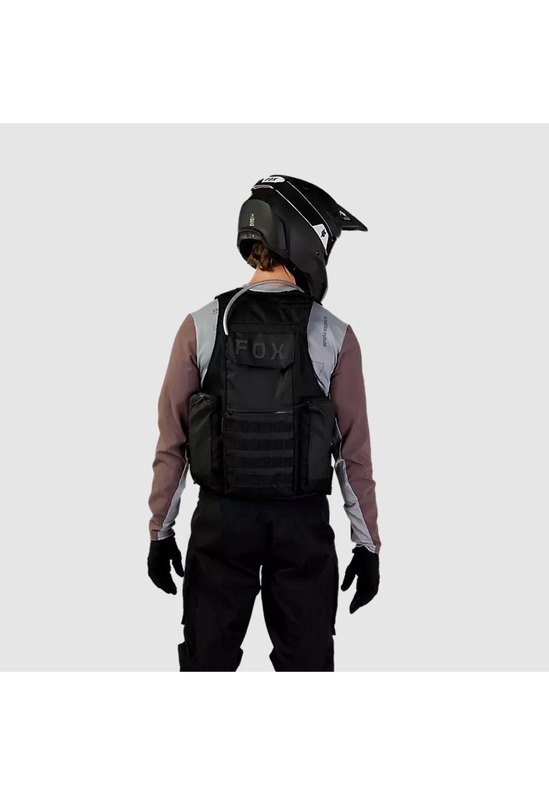 Chaqueta Chaleco Moto Legion Tac Negro Fox-2