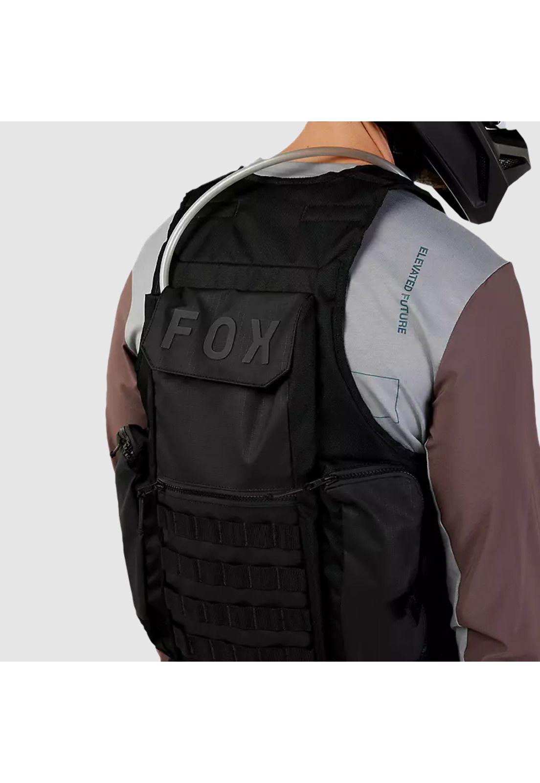 Chaqueta Chaleco Moto Legion Tac Negro Fox-3