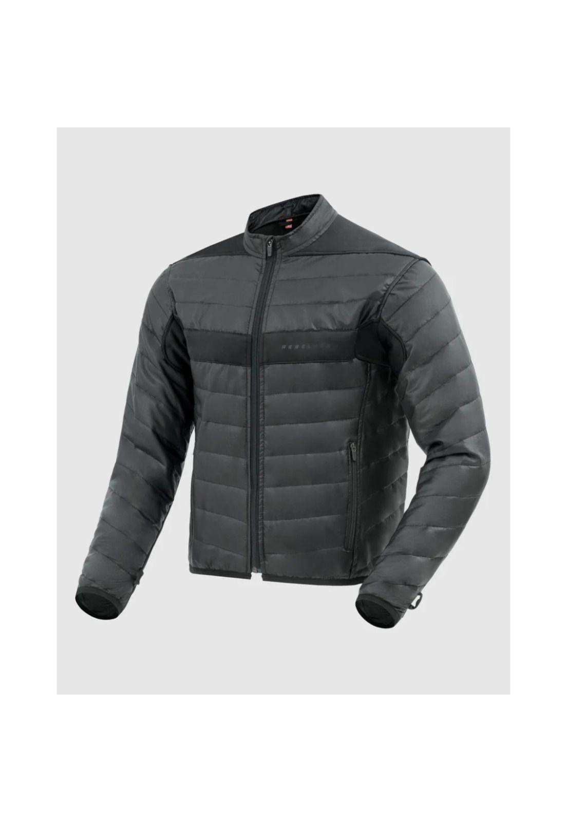 Chaqueta Moto Calle Daily Gris RebelHorn-0