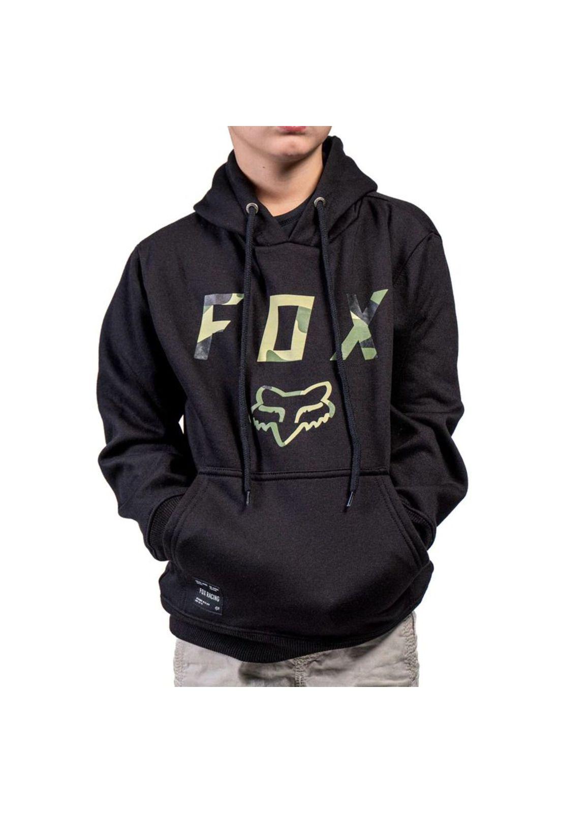Poleron Lifestyle Niño Legacy Moth Pullover Camo Fox-0