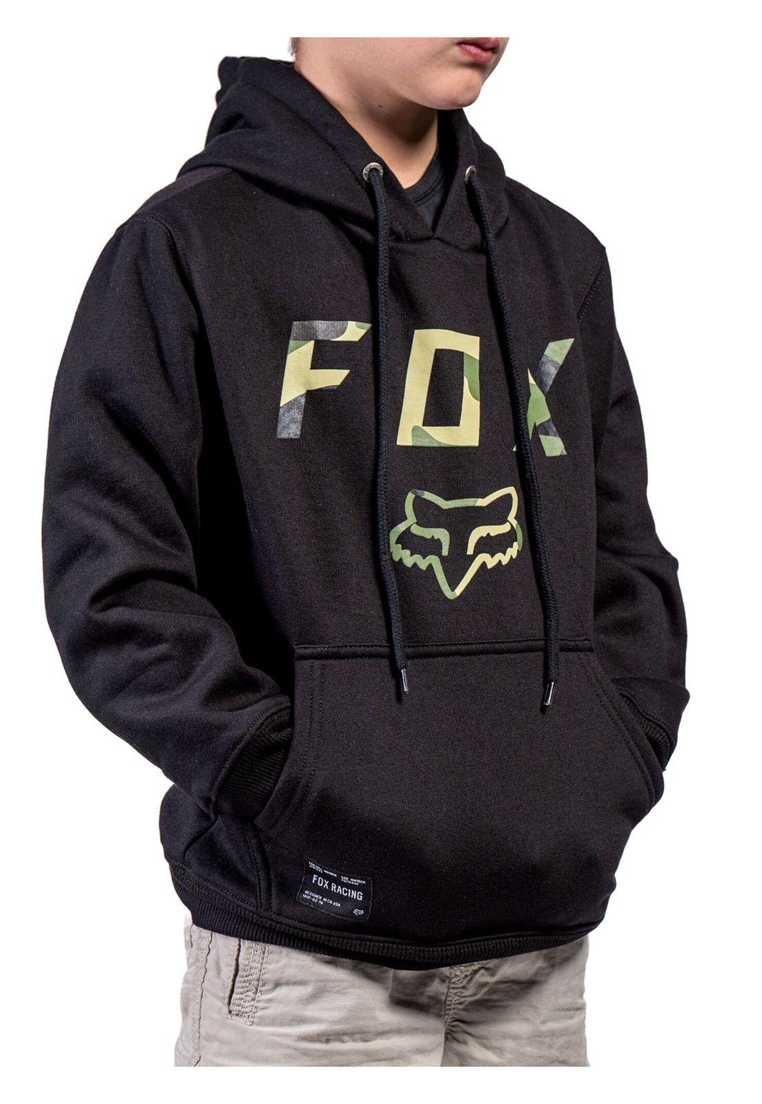 Poleron Lifestyle Niño Legacy Moth Pullover Camo Fox-1
