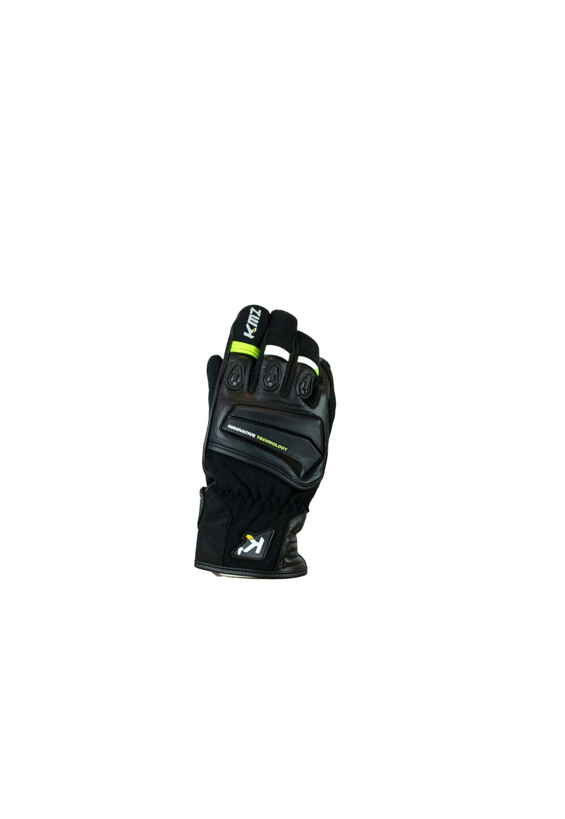 Guantes Moto Calle Raptor II Negro/Verde KMZ-0