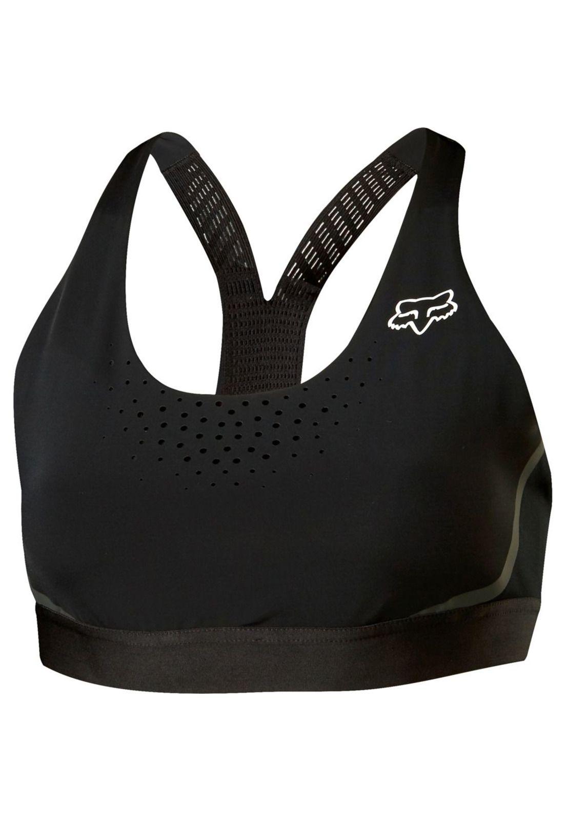 Peto Deportivo Mujer Indicator Bra Negro Fox-0