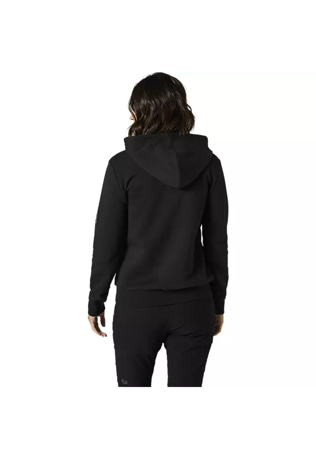 Poleron Lifestyle Mujer Skarz Negro Fox-1
