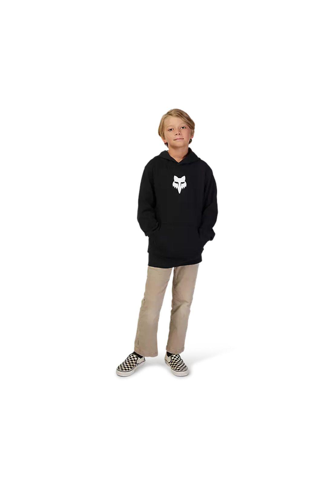 Polera Lifestyle Niño Legacy Rojo/Negro Fox-1