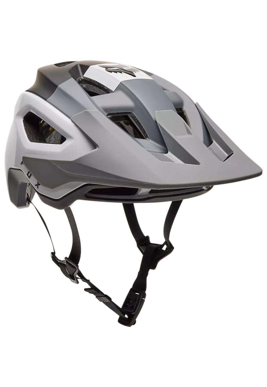Casco Bicicleta Speedframe Pro Klif Gris Fox-5