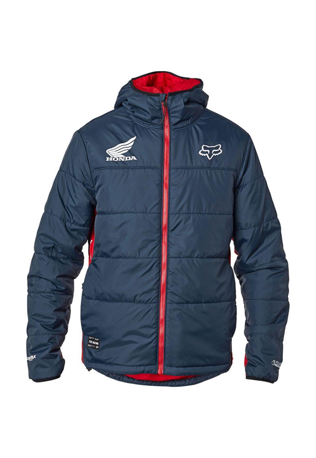 Chaqueta Lifestyle Honda Azul Fox-0