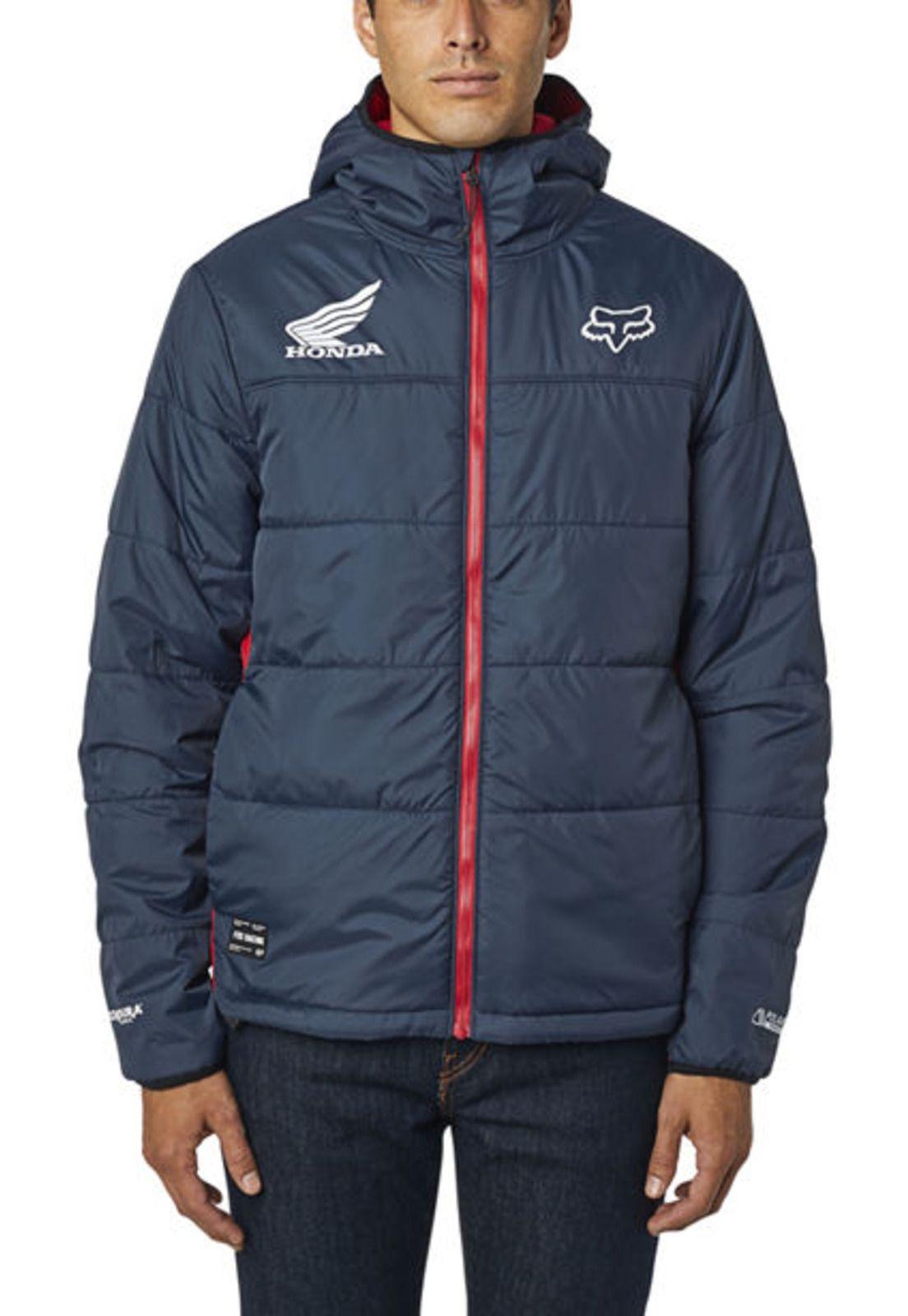 Chaqueta Lifestyle Honda Azul Fox-2