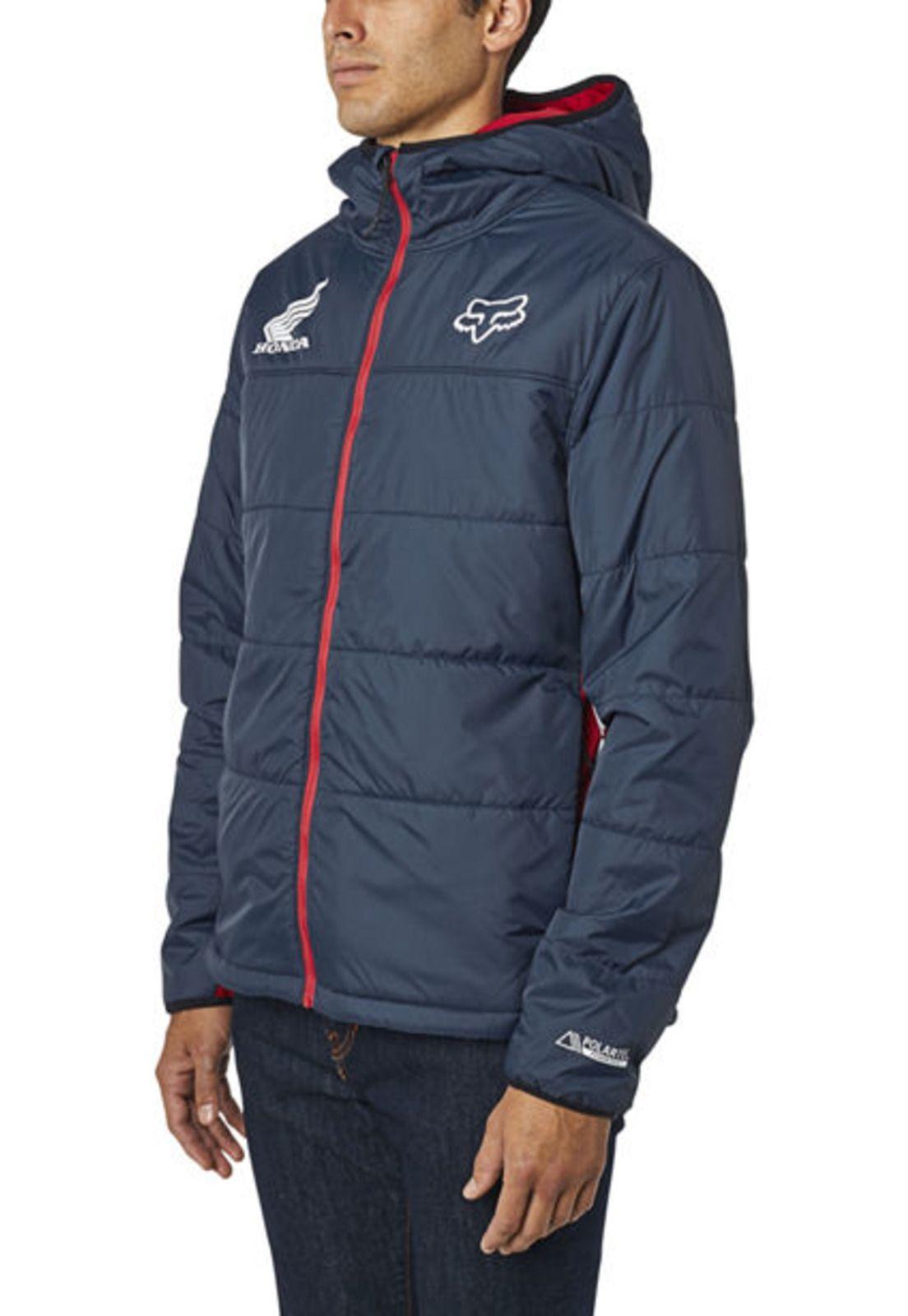 Chaqueta Lifestyle Honda Azul Fox-3