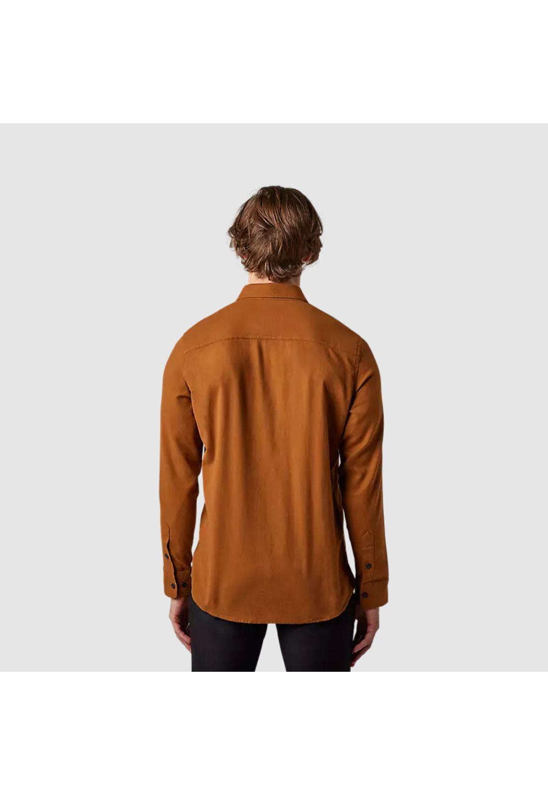 Camisa Lifestyle Ramp Up Utility Cafe Fox-3