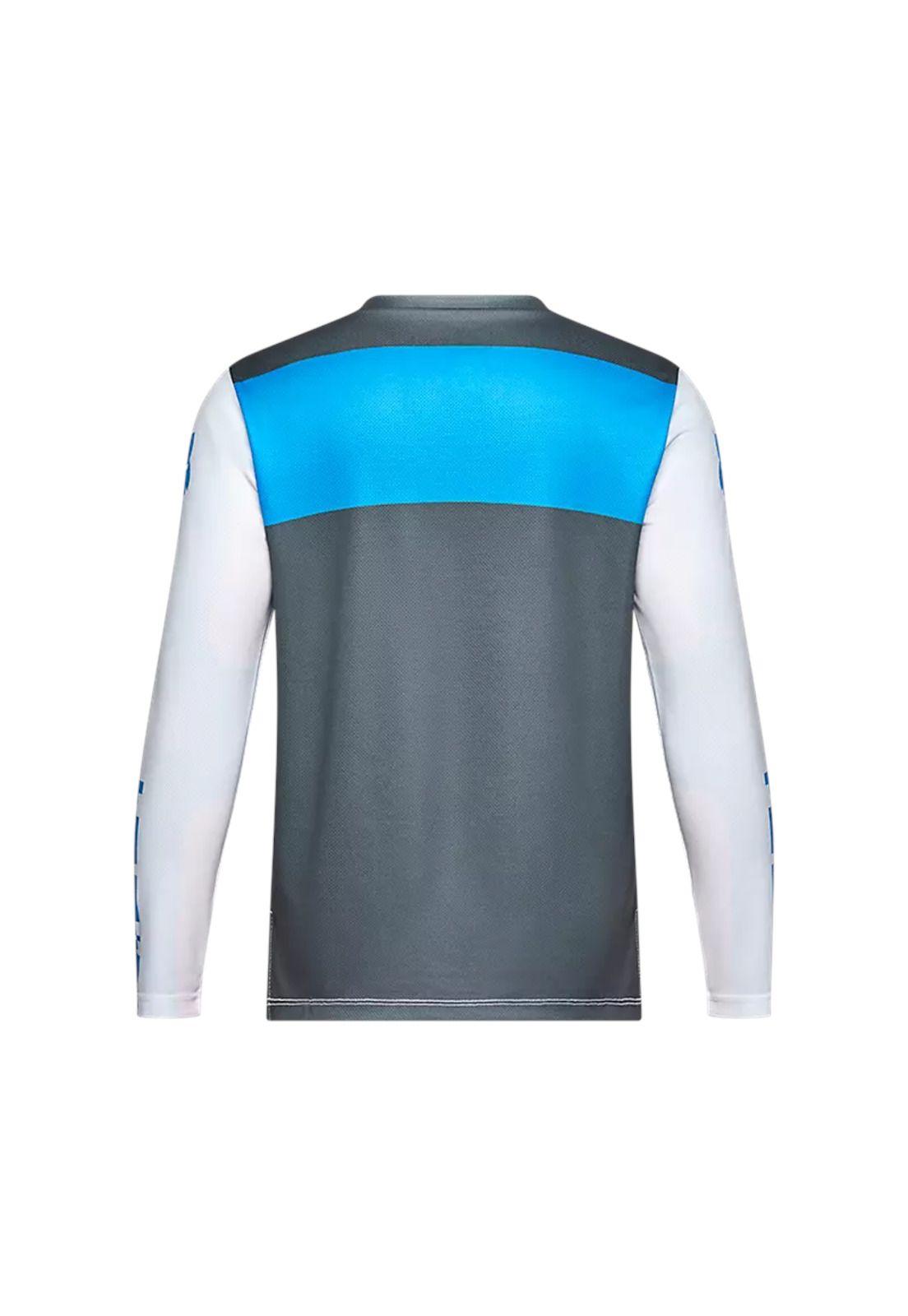 Polera Bicicleta Niño Ranger Digi Image Blanco Fox-1