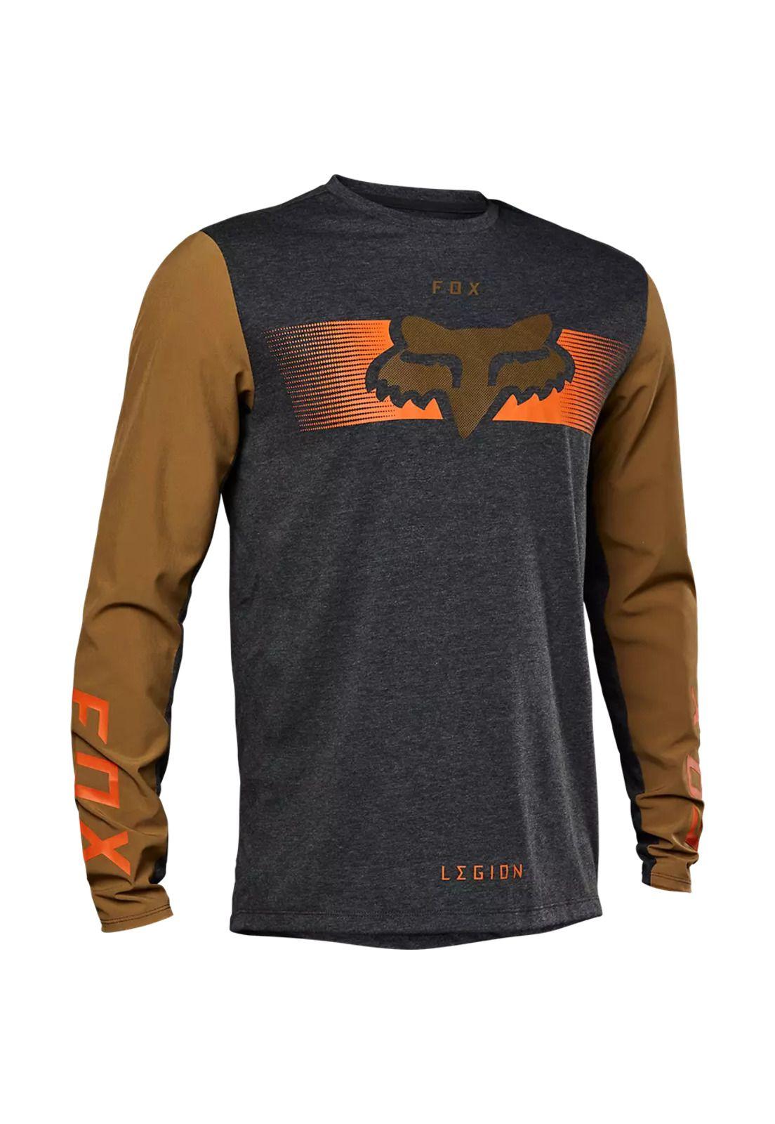 Polera Moto Ranger Offroad Cafe/Gris Fox-0