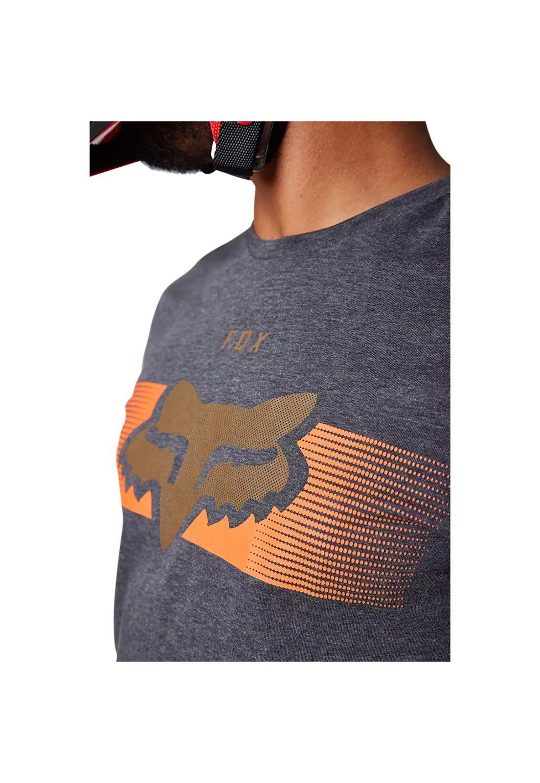 Polera Moto Ranger Offroad Cafe/Gris Fox-4