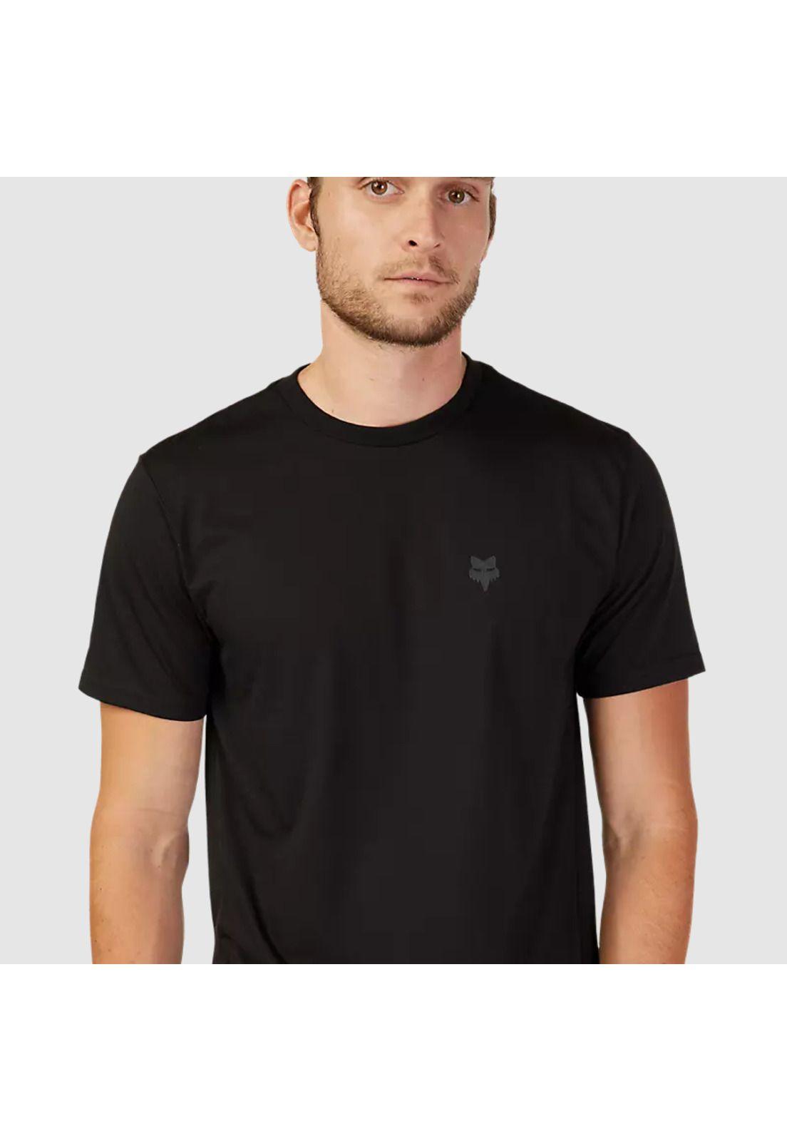 Polera Lifestyle Forums Negro Fox-2