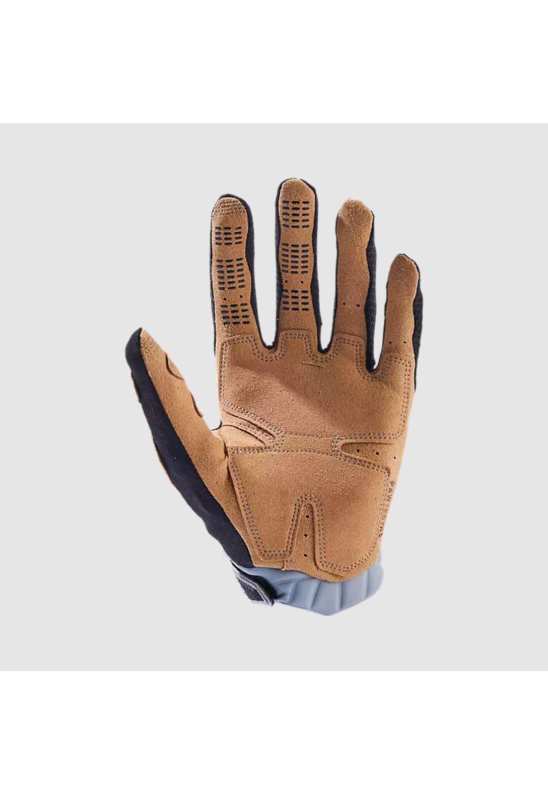 Guantes Moto Pawtector Negro/Cafe Fox-1