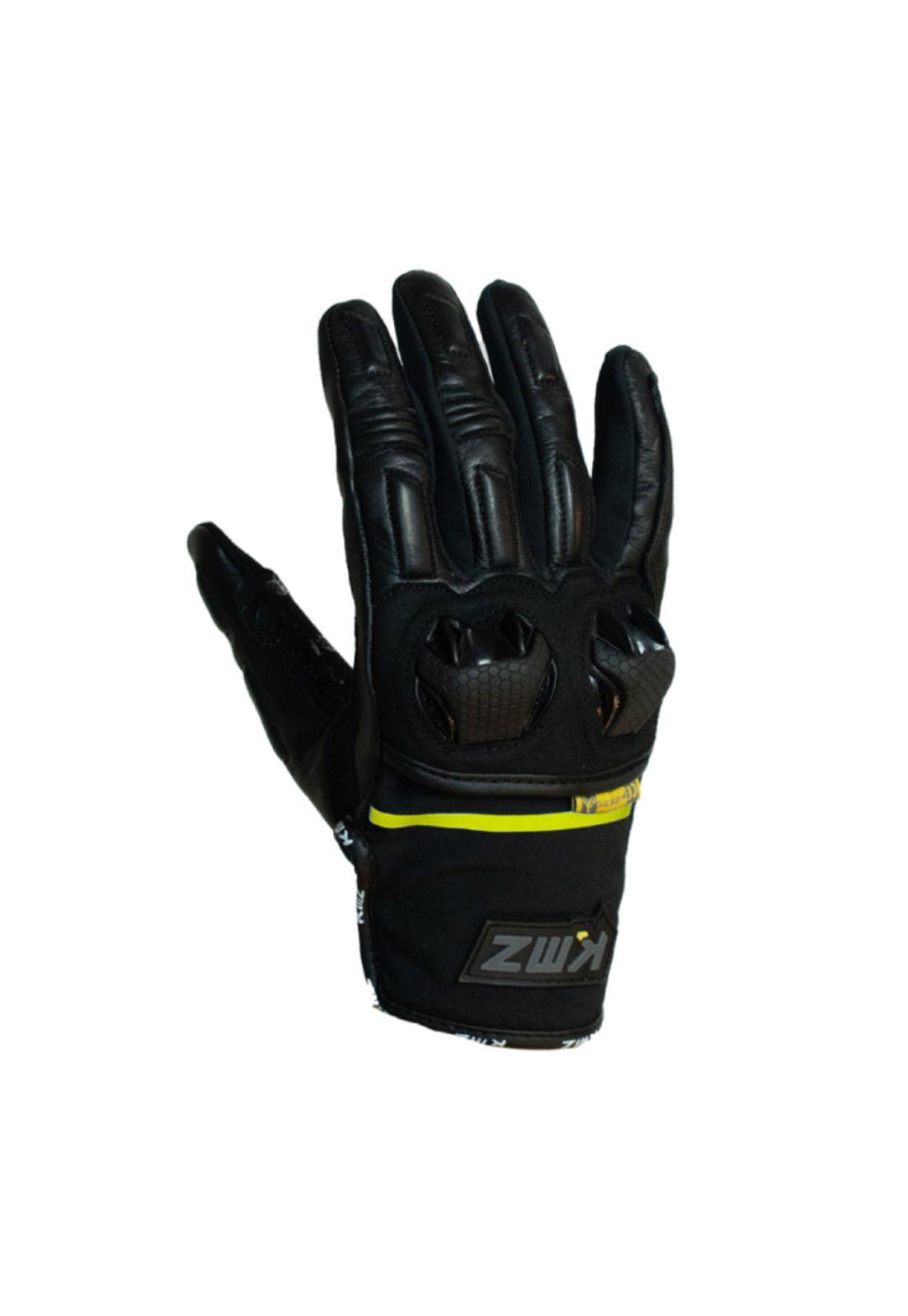 Guantes Moto Calle Transit Apex Negro Kmz-0