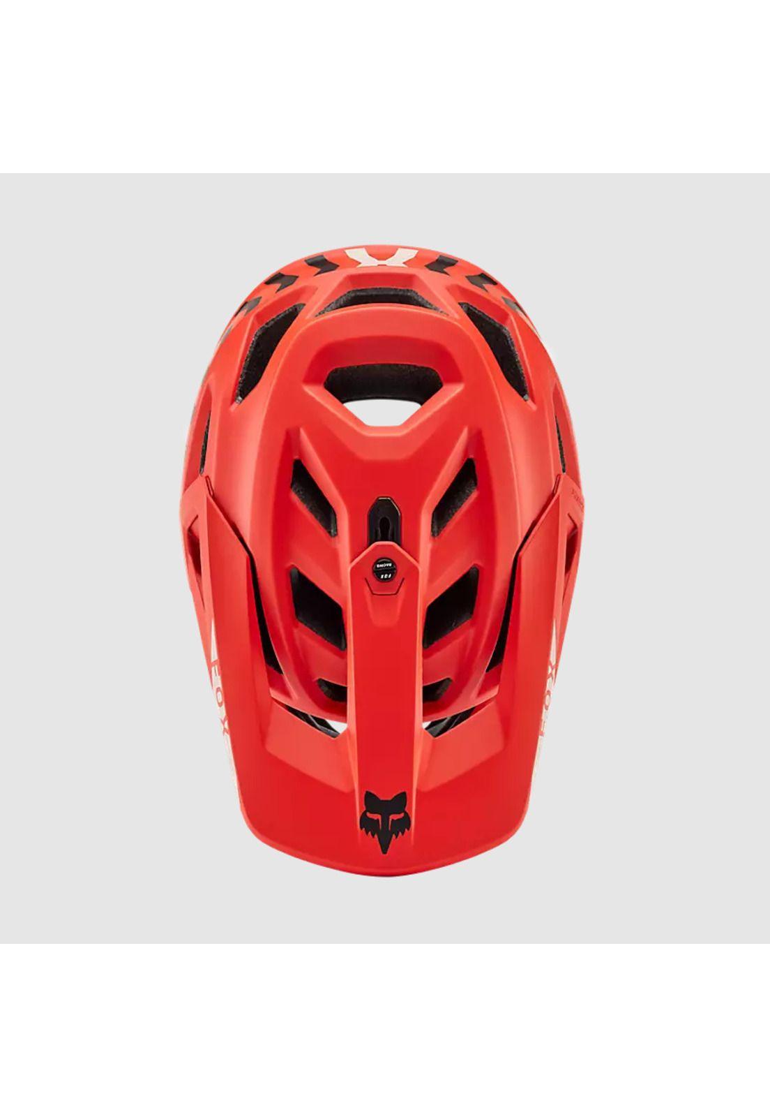 Casco Bicicleta New Proframe Nace CE Naranjo Fox-3