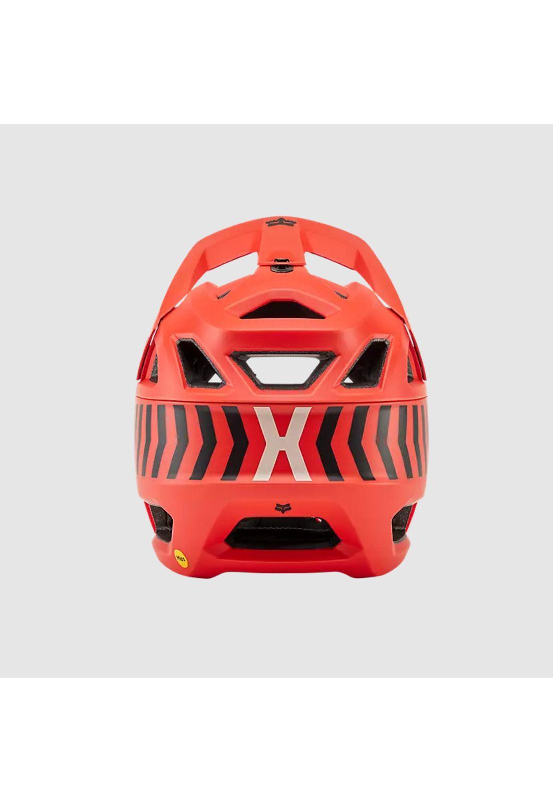 Casco Bicicleta New Proframe Nace CE Naranjo Fox-4