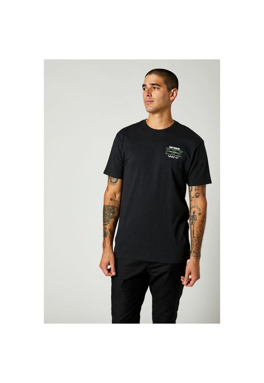 Polera Lifestyle Pro Circuit Premium Negro Fox-0