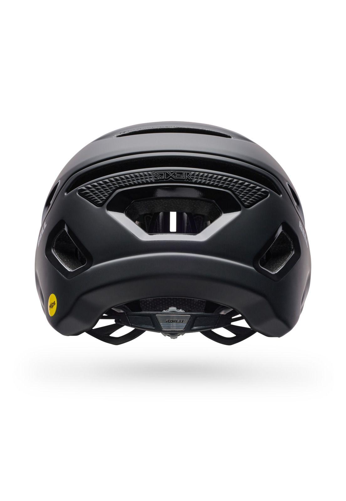 Casco Bicicleta Ruta Sixer Mips Solid Negro Mate Bell-2