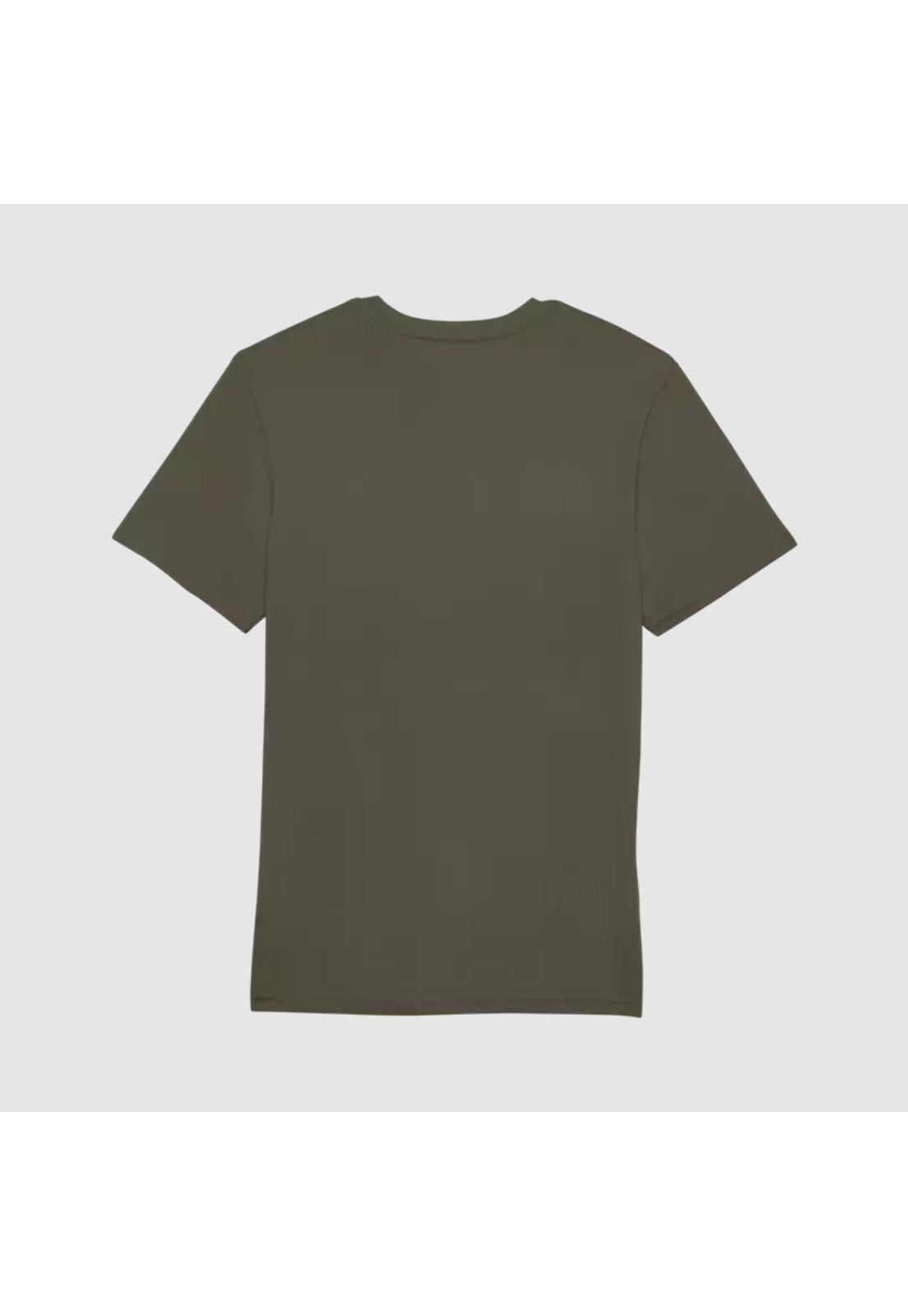 Polera Lifestyle Premium Absolute Verde Oscuro Fox-1
