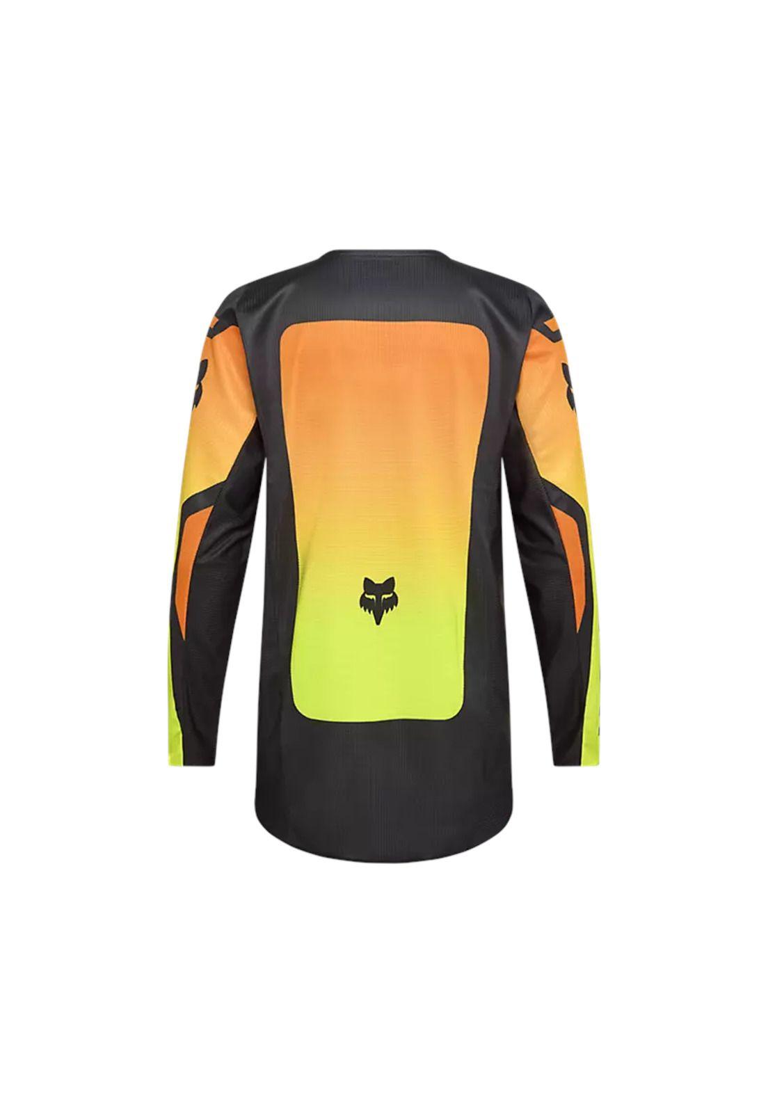 Polera Moto 180 Shield Amarillo Fox-1
