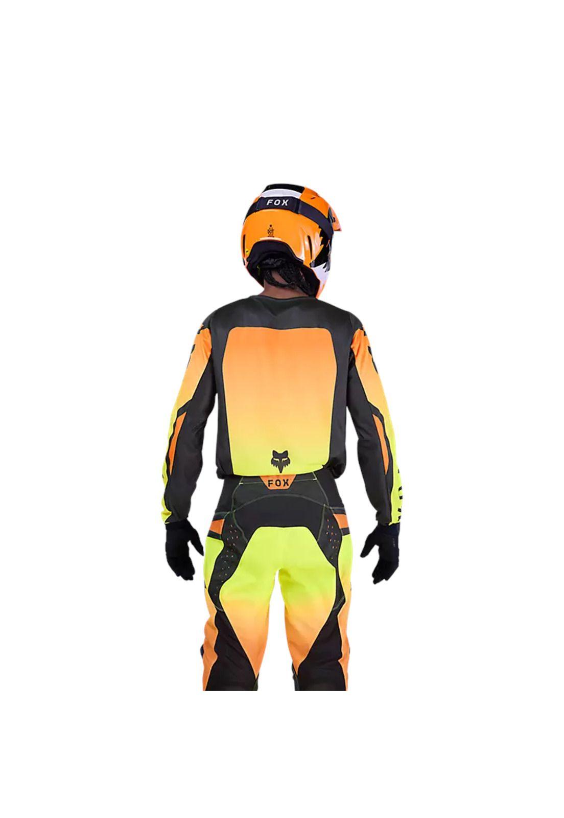 Polera Moto 180 Shield Amarillo Fox-3