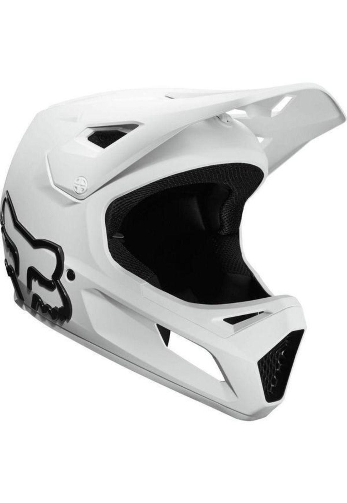 Casco Bicicleta Niño Rampage Blanco Fox-0