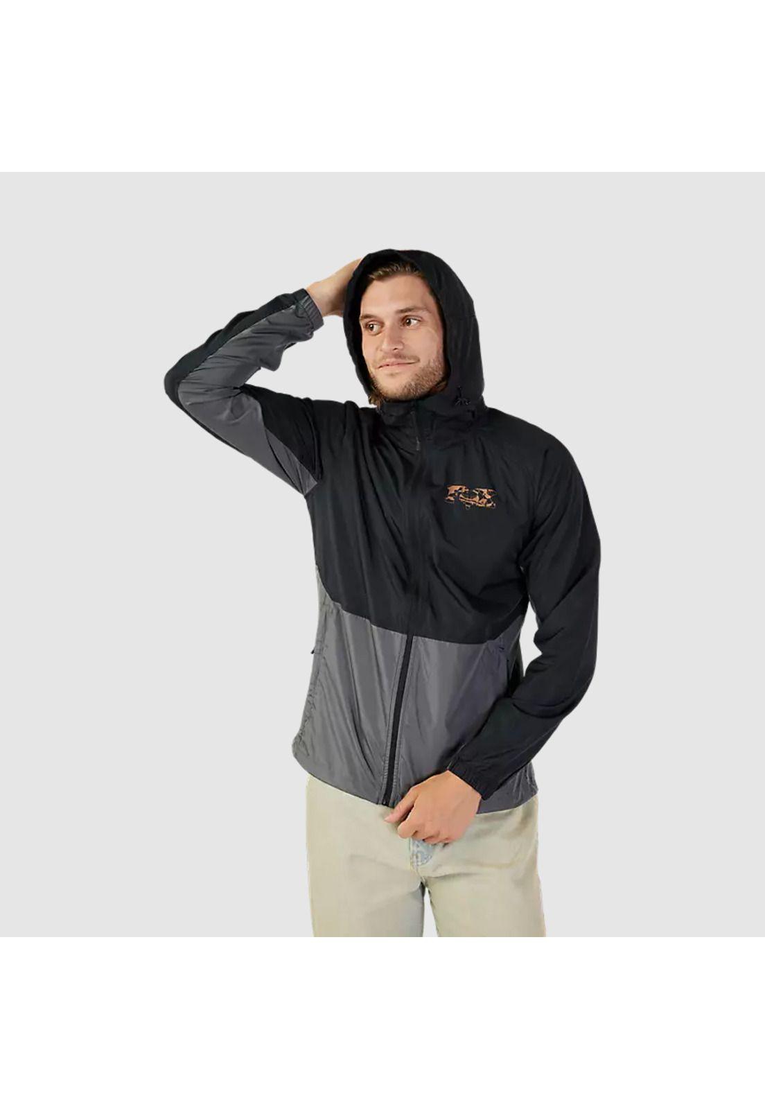 Chaqueta Lifestyle Cortavientos Cienega Negro Fox-9