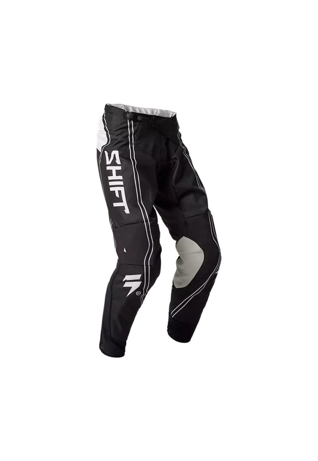 Pantalon Moto Black Label Qwik Negro Shift-0