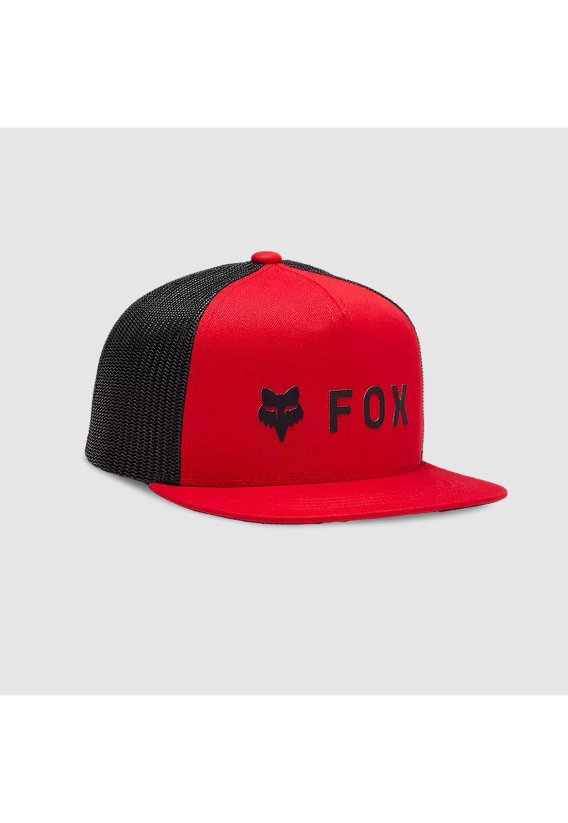 Gorro Jockey Lifestyle Niño Absolute Mesh Snapback Rojo Fox-0