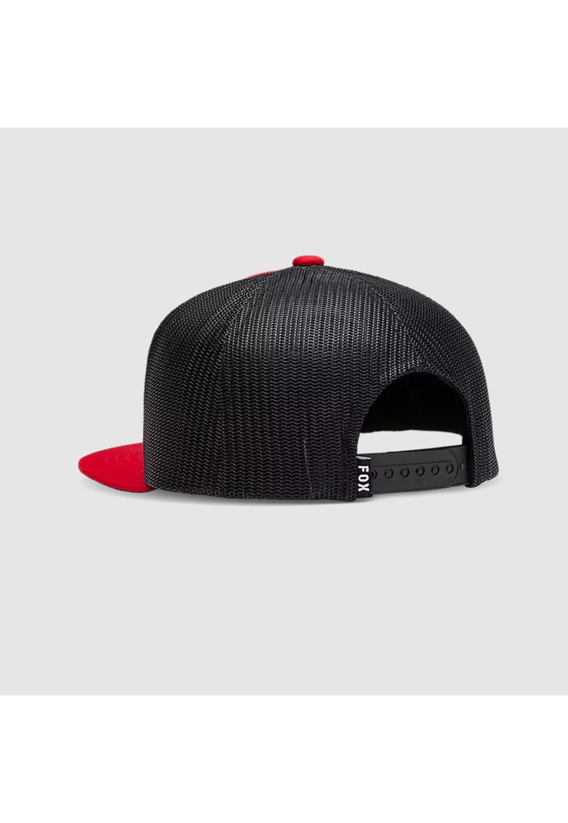 Gorro Jockey Lifestyle Niño Absolute Mesh Snapback Rojo Fox-1