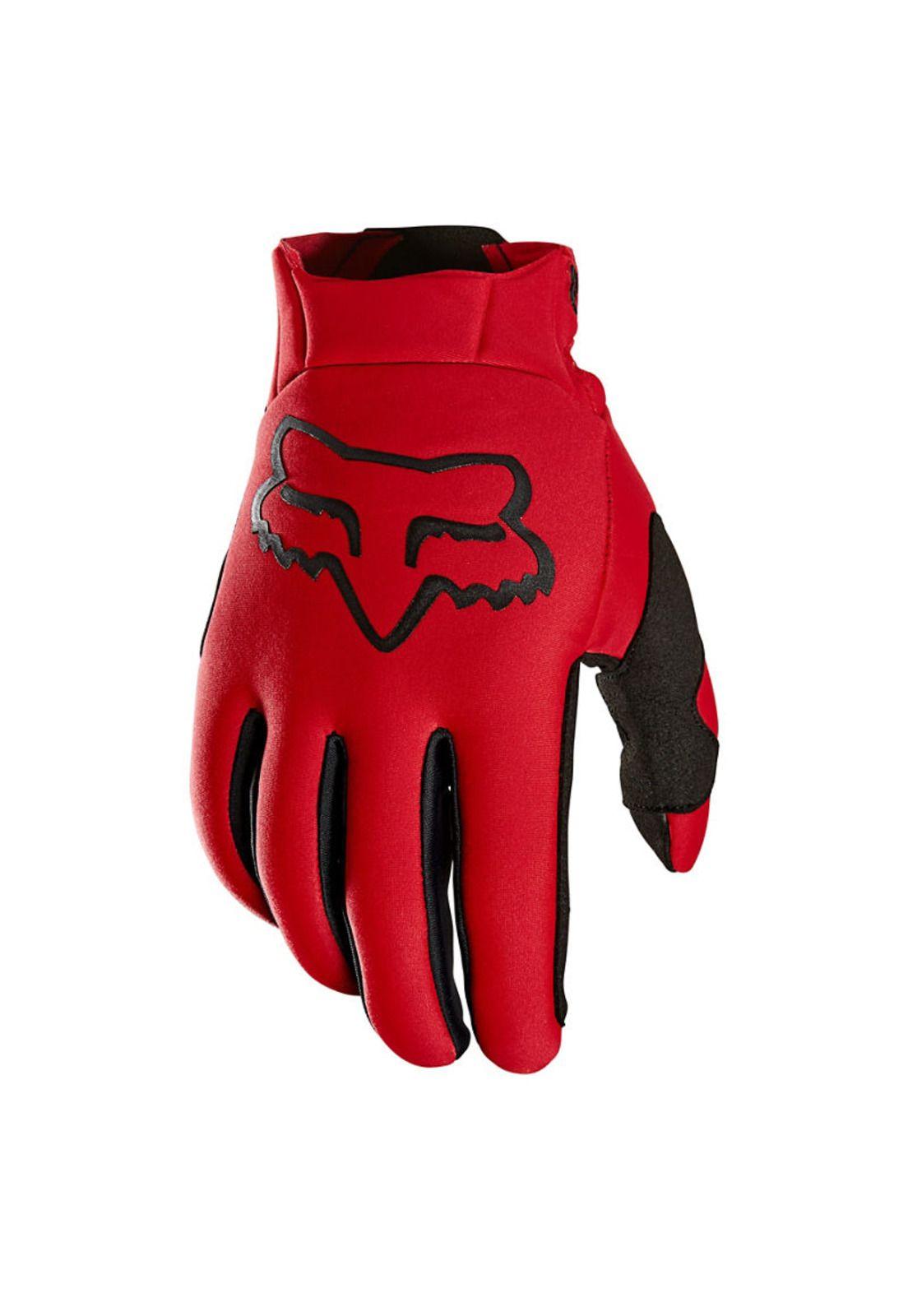 Guantes Moto Legion Thermo Rojo Fox-0