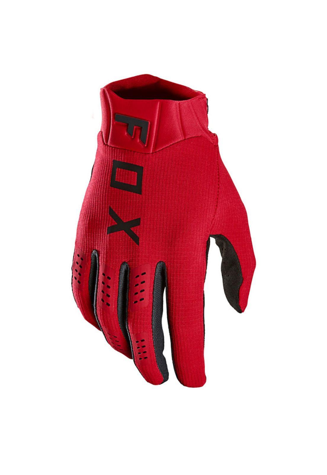 Guantes Moto Flexair Rojo Fox-0