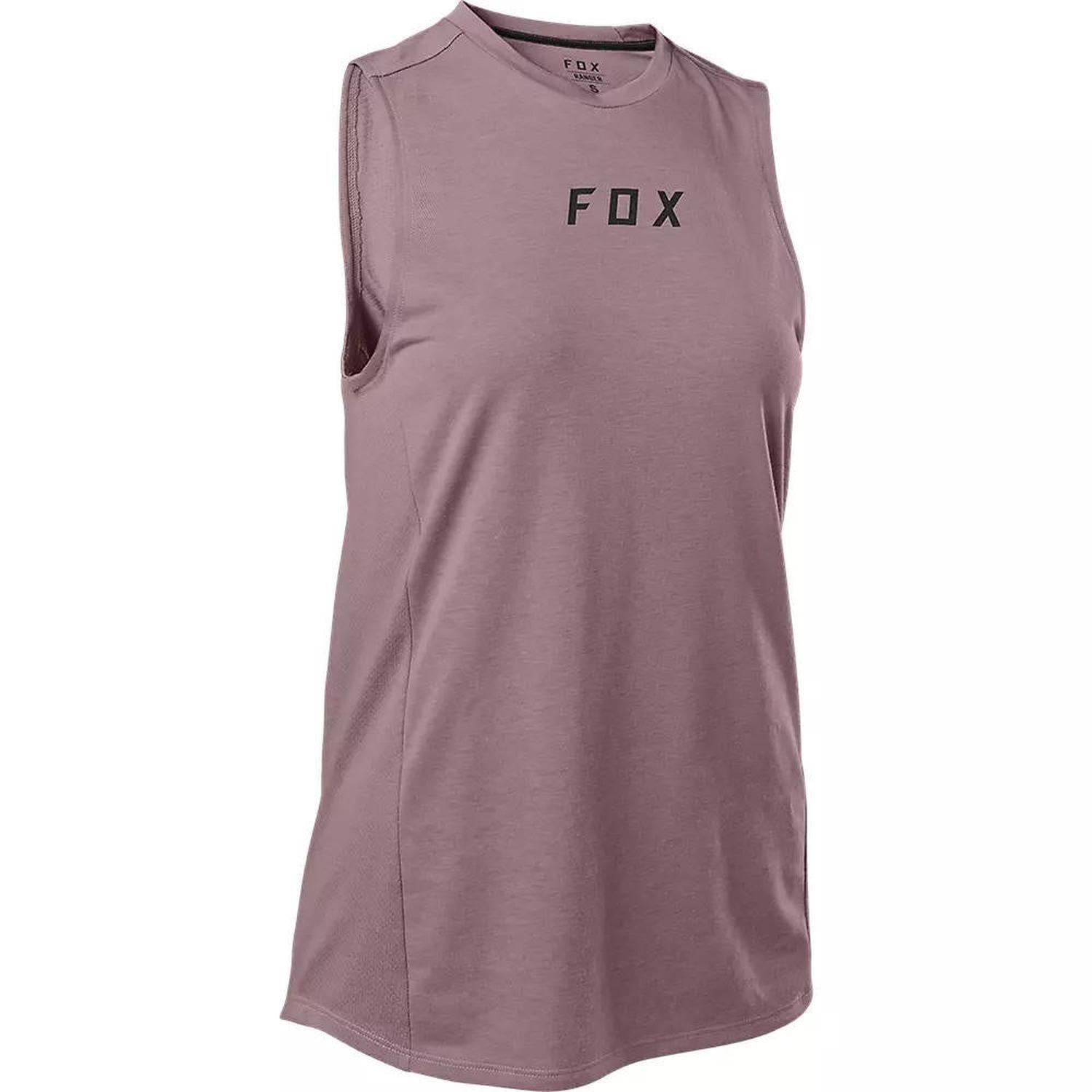 Polera Bicicleta Mujer Ranger Drirelease® Sin Mangas Morado Fox-1