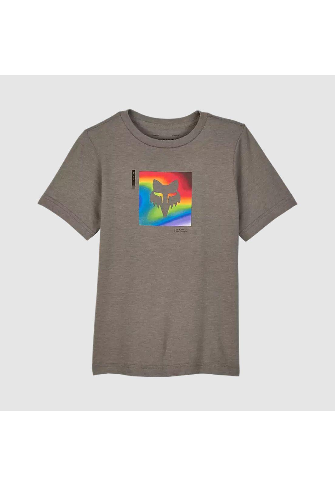 Polera Lifestyle Niño Scans Premium Gris Fox-0